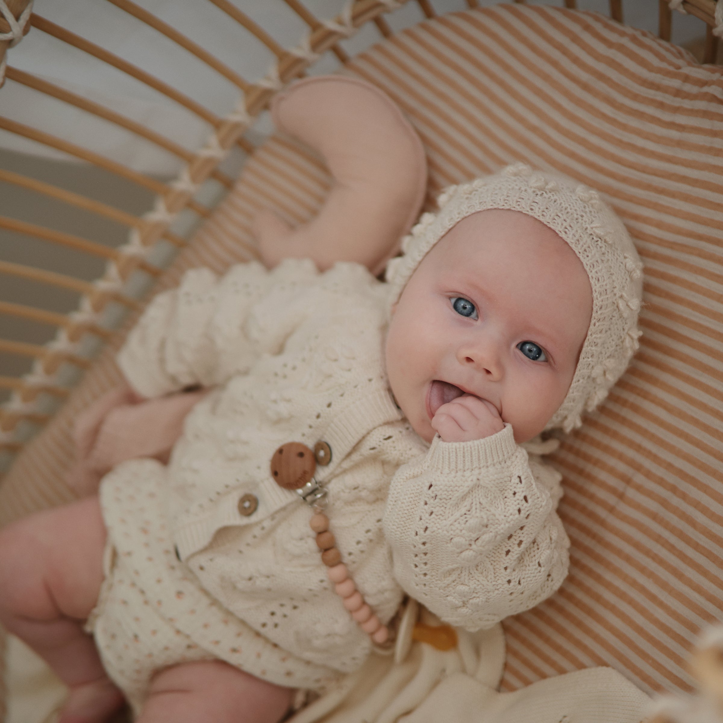 Image of Mini Muslin Crib Sheet